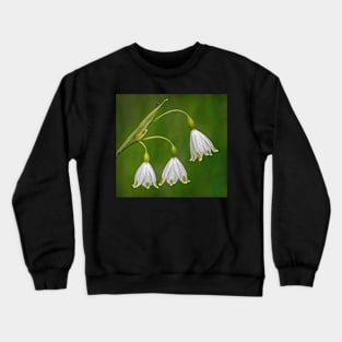 Summer Snowflake Flowers Crewneck Sweatshirt